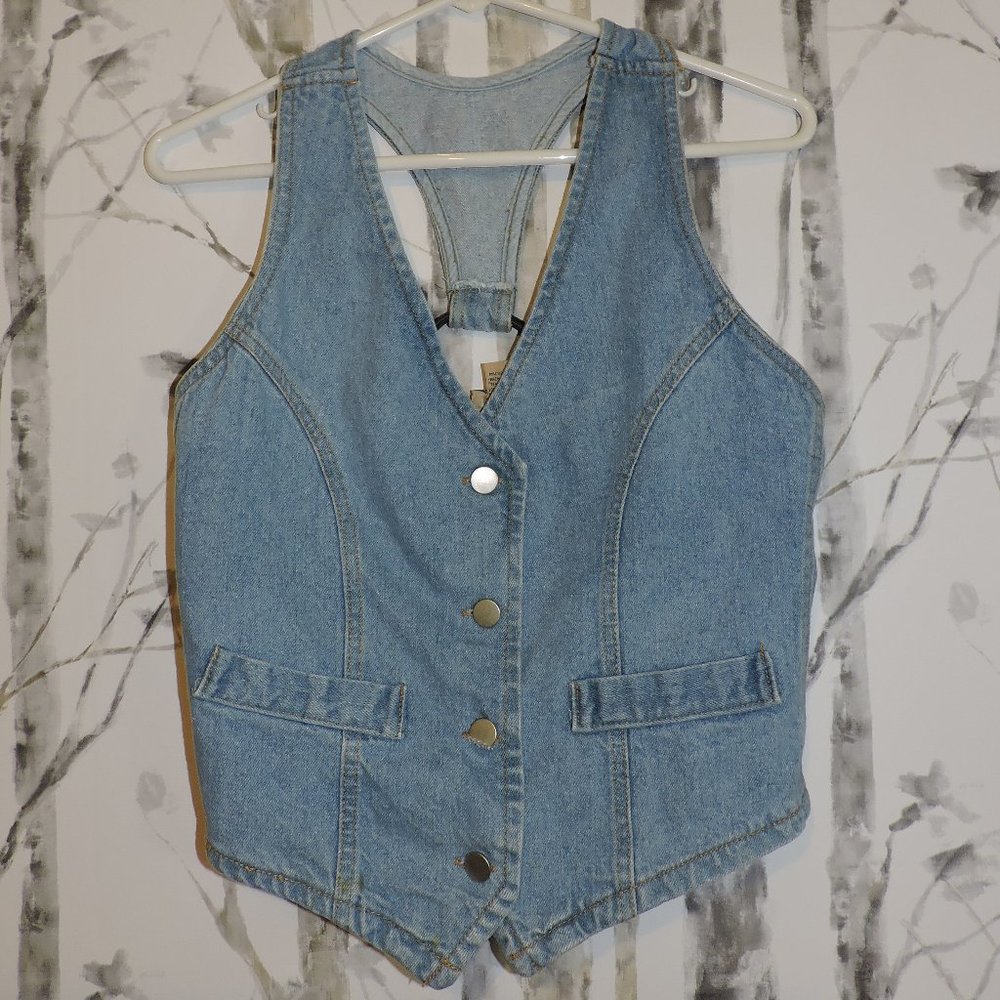Vintage 90's Jean Vest